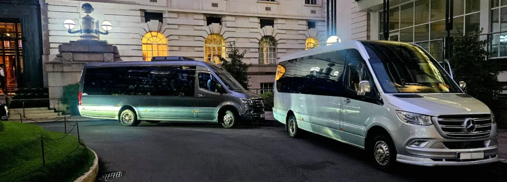 luxury-mercedes-minibus-hire-with-driver - Minibus Hire With Driver Luxury Mercedes Minibuses Available for Hire With Professional Driver in the UK